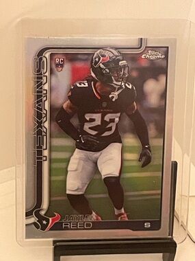 Jaylen Reed 2026 Topps Chrome Football Rookie Card-Texans